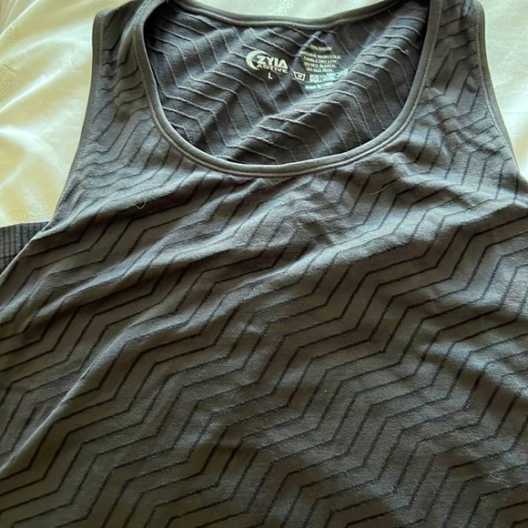ZYIA Tops - Charcoal ZYIA tank